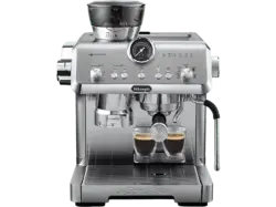 De'Longhi EC9555.M La Specialista Opera Siebträgermaschine (Silber, Mahlwerk mit 15 Mahlstufen, 1550 Watt, 19 bar)
