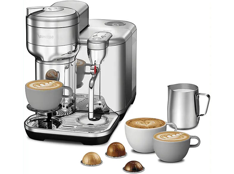 Sage SVE850BSS4EAT1 the Vertuo Creatista Nespressomaschine Stainless Steel
