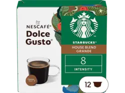 Starbucks Grande House Blend Kaffeekapseln, 10 Stück, Kompatibles System: Nescafé Dolce Gusto