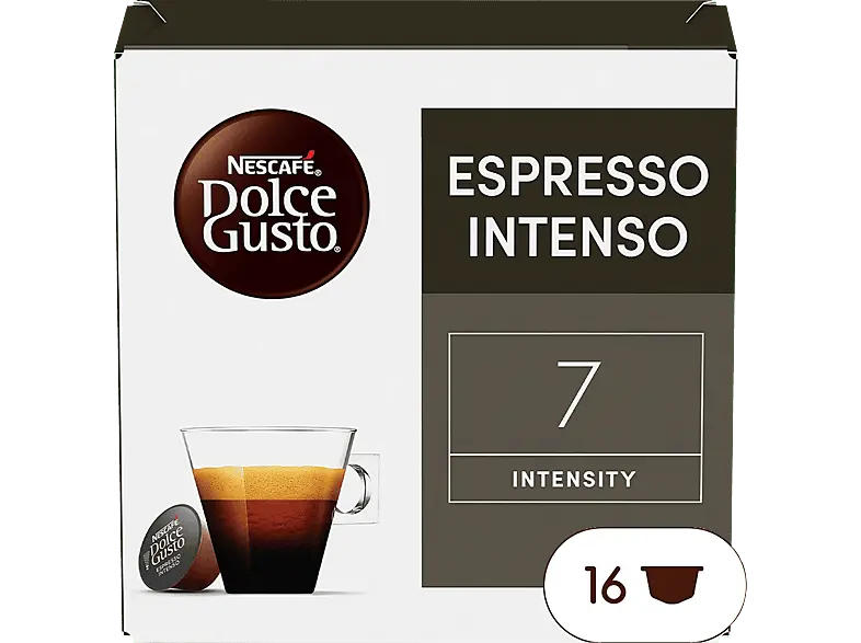 Dolce Gusto Espresso Intenso Kaffeekapseln, 16 Stück, Kompatibles System: Nescafé Dolce Gusto