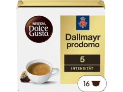 Dolce Gusto Dallmayr Prodomo Kaffeekapseln, 16 Stück, Kompatibles System: Nescafé Dolce Gusto