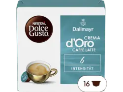 Dolce Gusto Dòro Cafe Latte Kaffeekapseln, 16 Stück, Kompatibles System: Nescafé Dolce Gusto