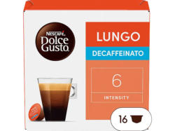 Dolce Gusto Lungo entkoffeiniert Kaffeekapseln, 16 Stück, Kompatibles System: Nescafé Dolce Gusto