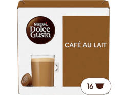 Dolce Gusto Cafe Au Lait Kaffeekapseln, 16 Stück, Kompatibles System: Nescafé Dolce Gusto