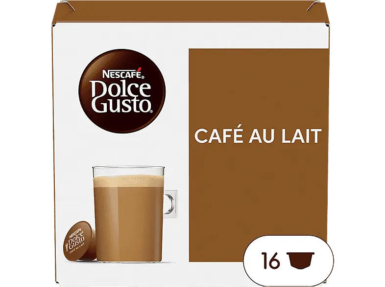 Dolce Gusto Cafe Au Lait Kaffeekapseln, 16 Stück, Kompatibles System: Nescafé Dolce Gusto