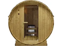 Sanotechnik TROMSÖ L Fasssauna für 4 Personen (6 kW)