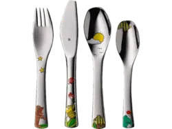 WMF 12.9410.6040 Janosch 4-tlg. Kinderbesteck-Set