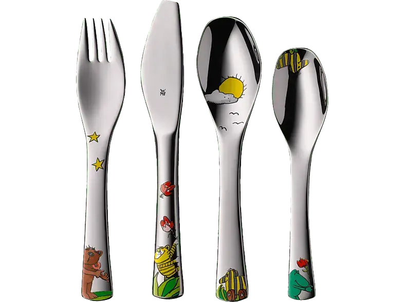 WMF 12.9410.6040 Janosch 4-tlg. Kinderbesteck-Set