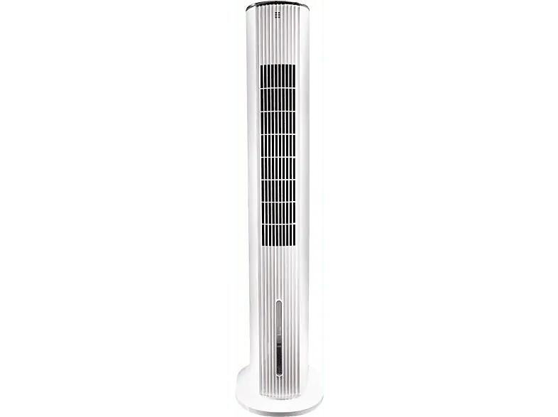 Koenic KTFC 806022 2in1 Turmventilator / Luftkühler Weiß (80 Watt, mit Fernbedienung, 3 + Windmodi, Timerfunktion 12 Stunden)