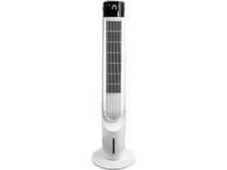 Koenic KTFC 602722 Turmventilator Weiß (60 Watt, schwenkbar, mit Fernbedienung, 3 Geschwindigkeitsstufen, Timerfunktion 12 Stunden)