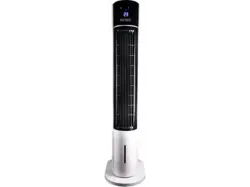 Koenic KTFC 603022 Turmventilator und Luftkühler Weiß (60 Watt, mit Fernbedienung, 3 + Windmodi, Timerfunktion 12 Stunden)