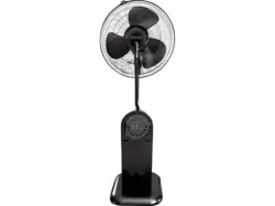 Koenic KSFW 40322 TRC Ventilator Schwarz (95 Watt, mit Fernbedienung, 3 Geschwindigkeitsstufen, Timerfunktion 8 Std.)