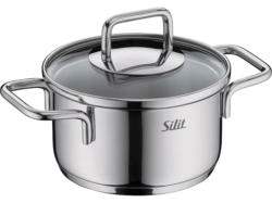 Silit Extra Cook Mini Bratentopf 14cm (alle Herdarten, Silber, 18/10 Crominox Edelstahl)
