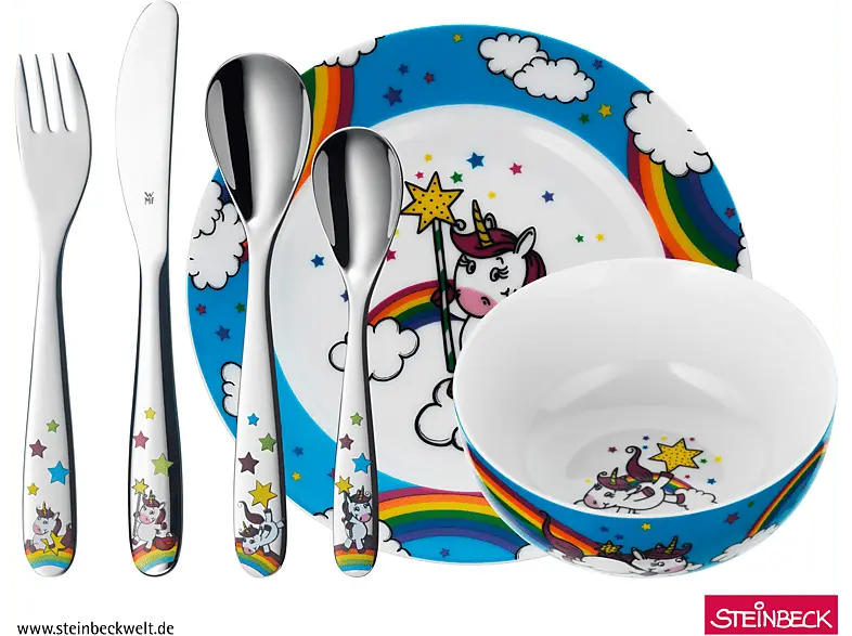 WMF 12.8605.9964 Unicorn 6-tlg. Kindergeschirr