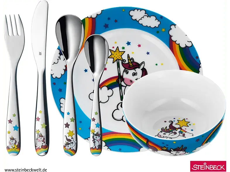 WMF 12.8605.9964 Unicorn 6-tlg. Kindergeschirr