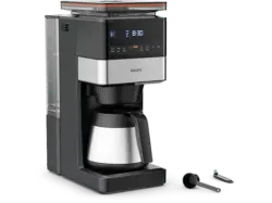 Krups KT8428 Grind Aroma XL Filterkaffeemaschine, mit Thermoskanne Schwarz