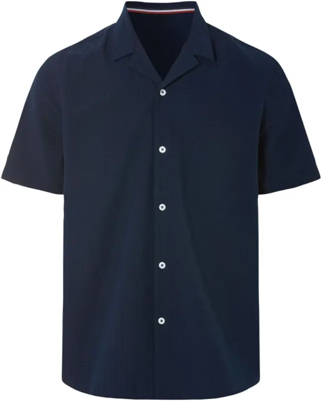 TOWNLAND Риза с къс ръкав S - XXL