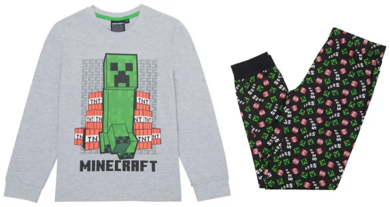 MINECRAFT Детска пижама 110 - 140