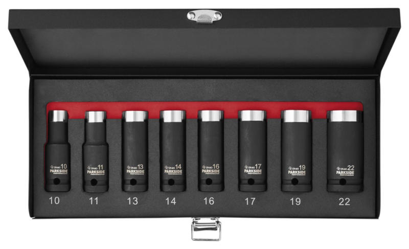 Parkside® Performance Ударни глухи ключове 8 части