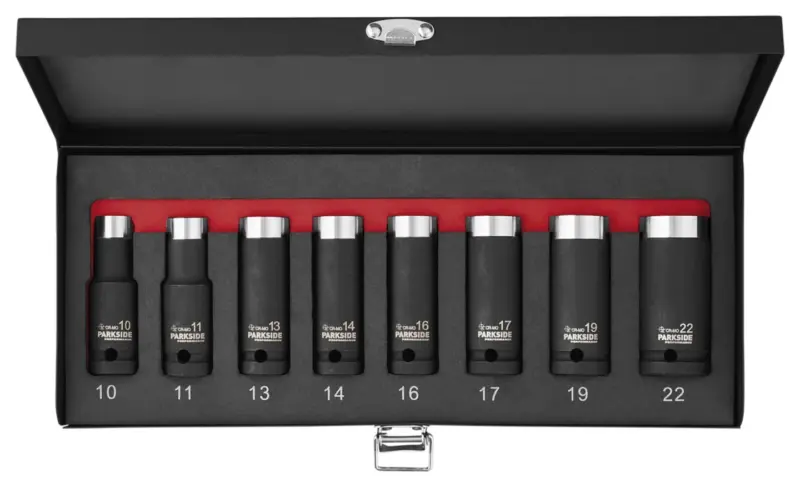 Parkside® Performance Ударни глухи ключове 8 части