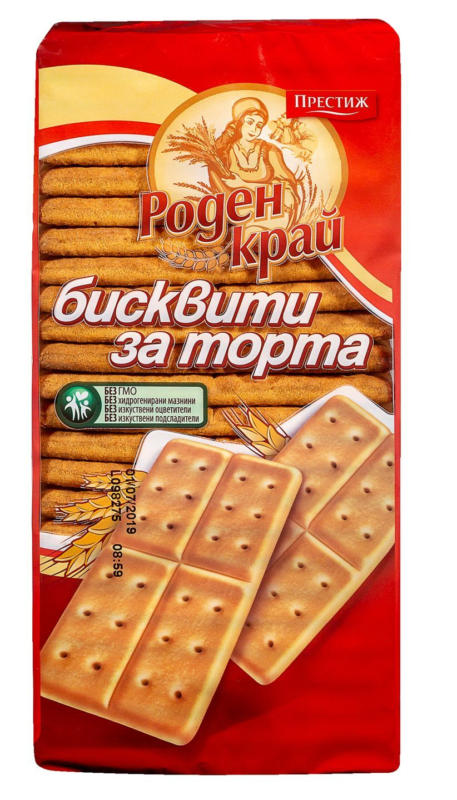 Роден край Бисквити за торта