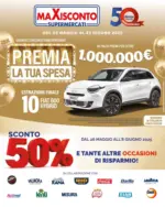 Maxisconto Supermercati ScontO 50% - al 08.06.2025
