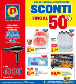 Sconti fino al 50%