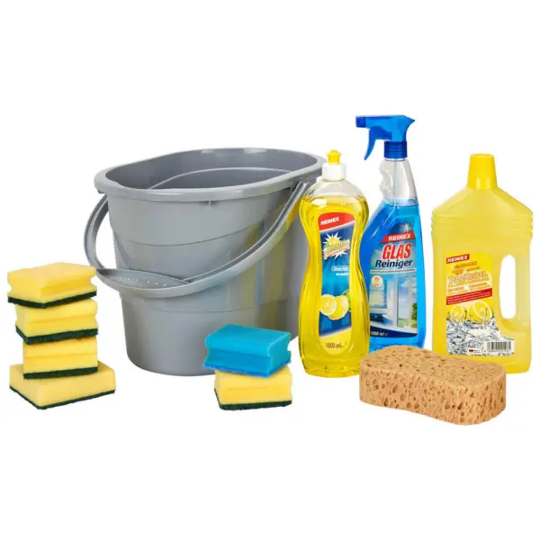 Putzeimer mit Inhalt