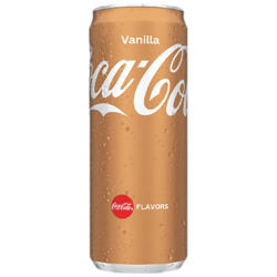 Coca-Cola Vanilla - Koffeinhaltiges Erfrischungsgetränk mit Pflanzenextrakten und Vanillegeschmack