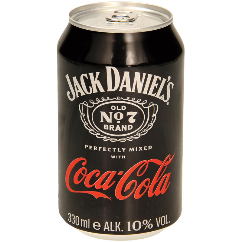 Jack Daniels & Coca-Cola, 10% vol.