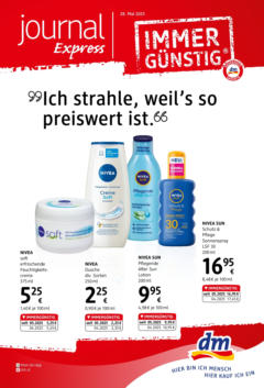 Vorschau von dem Prospekt - dm drogerie markt Flugblatt Mai 2025 gültig ab 28.05.2025