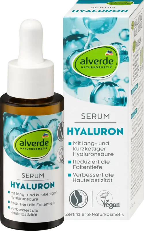 alverde NATURKOSMETIK Serum Hyaluron