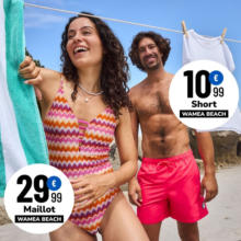 Des maillots de bain pour toute la famille !