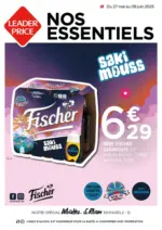 Leader Price Nos essentiels - au 08.06.2025