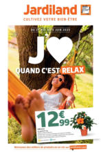 Jardiland J'AIME QUAND C'EST RELAX - au 09.06.2025