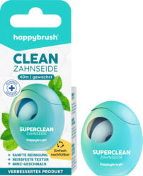 happybrush Zahnseide Clean gewachst