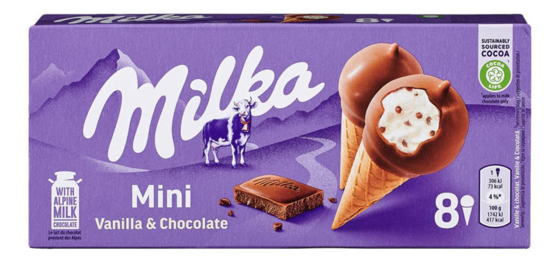 MILKA/ OREO Сладолед различни вкусове
