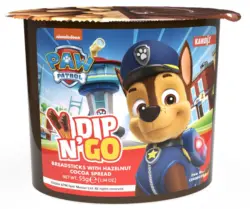 Nickelodeon Гризини с дип течен шоколад