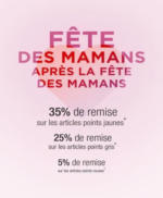 Mauboussin Offre Fête des Mamans après la fête des Mamans - au 01.06.2025