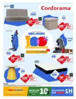 Conforama Mes jours 100% remboursés avec la carte Confo+ - au 09.06.2025