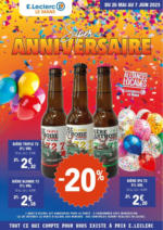 E.Leclerc Prospectus anniversaire - au 07.06.2025