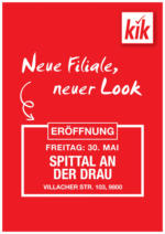 KiK KiK: Neueröffnung Eberndorf - bis 02.06.2025