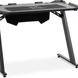 JYSK Birou gaming LINDHOLM cu LED negru