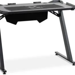 JYSK Birou gaming LINDHOLM cu LED negru