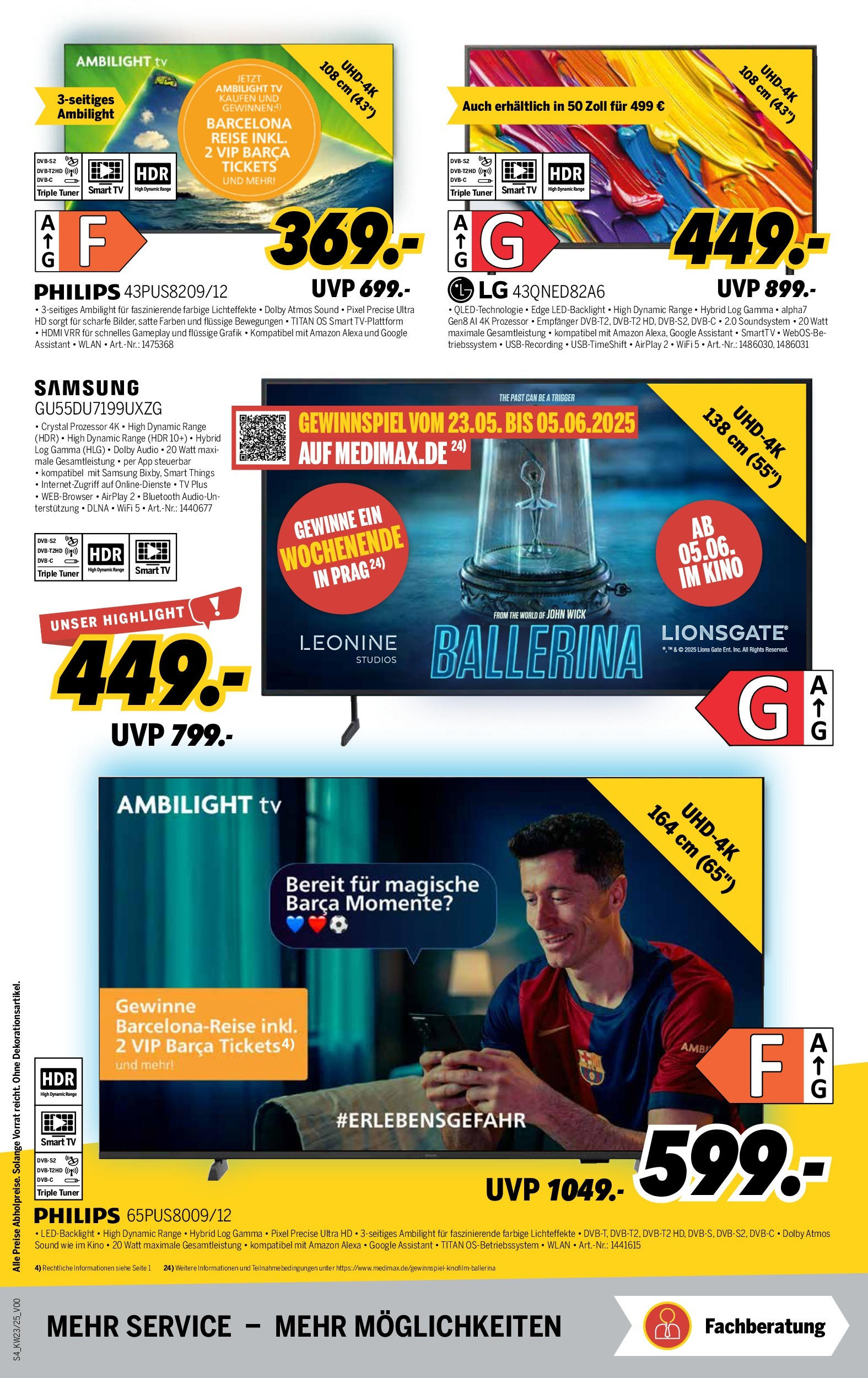 Medimax - MEDIMAX: Aktuelle Angebote (ab 29.05.2025) zum Blättern | Seite: 4 | Produkte: LG, Samsung, Smart TV, Soundsystem