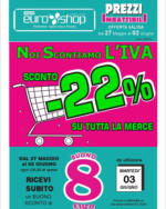 EUROSHOP Monopoli Sconto -22% - al 02.06.2025