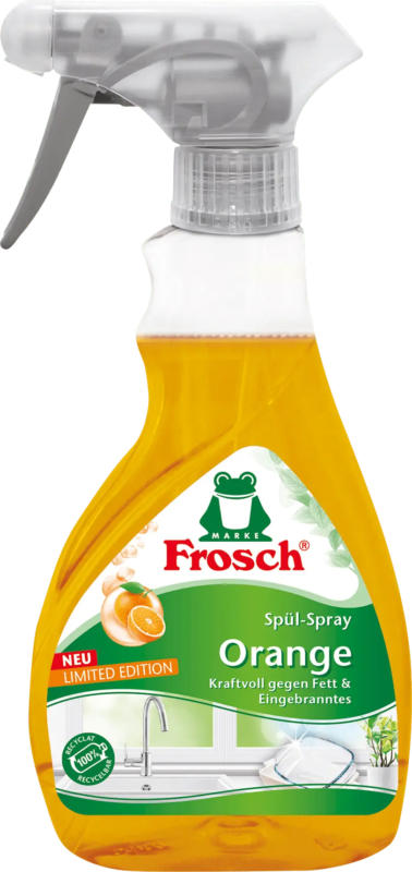 Frosch Spül-Spray Orange