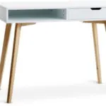 JYSK JYSK Birou TAMHOLT 50x100 alb/natur