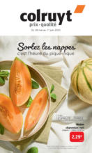 Colruyt Sortez les nappes, c’est l’heure du pique-nique. - au 01.06.2025