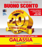 Galassia BUONO SPESA 20% - al 01.06.2025